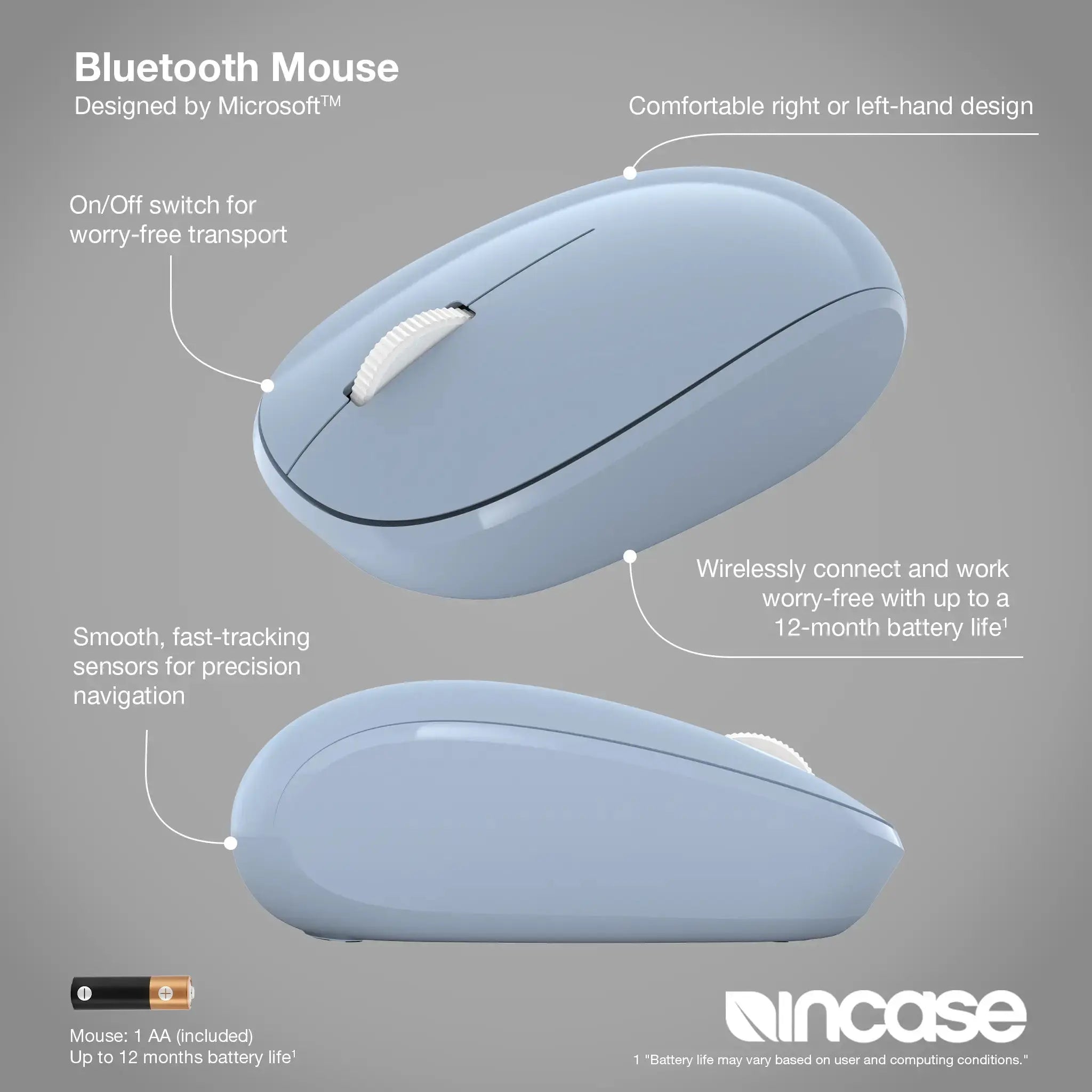 Bluetooth Mouse Incase-Microsoft