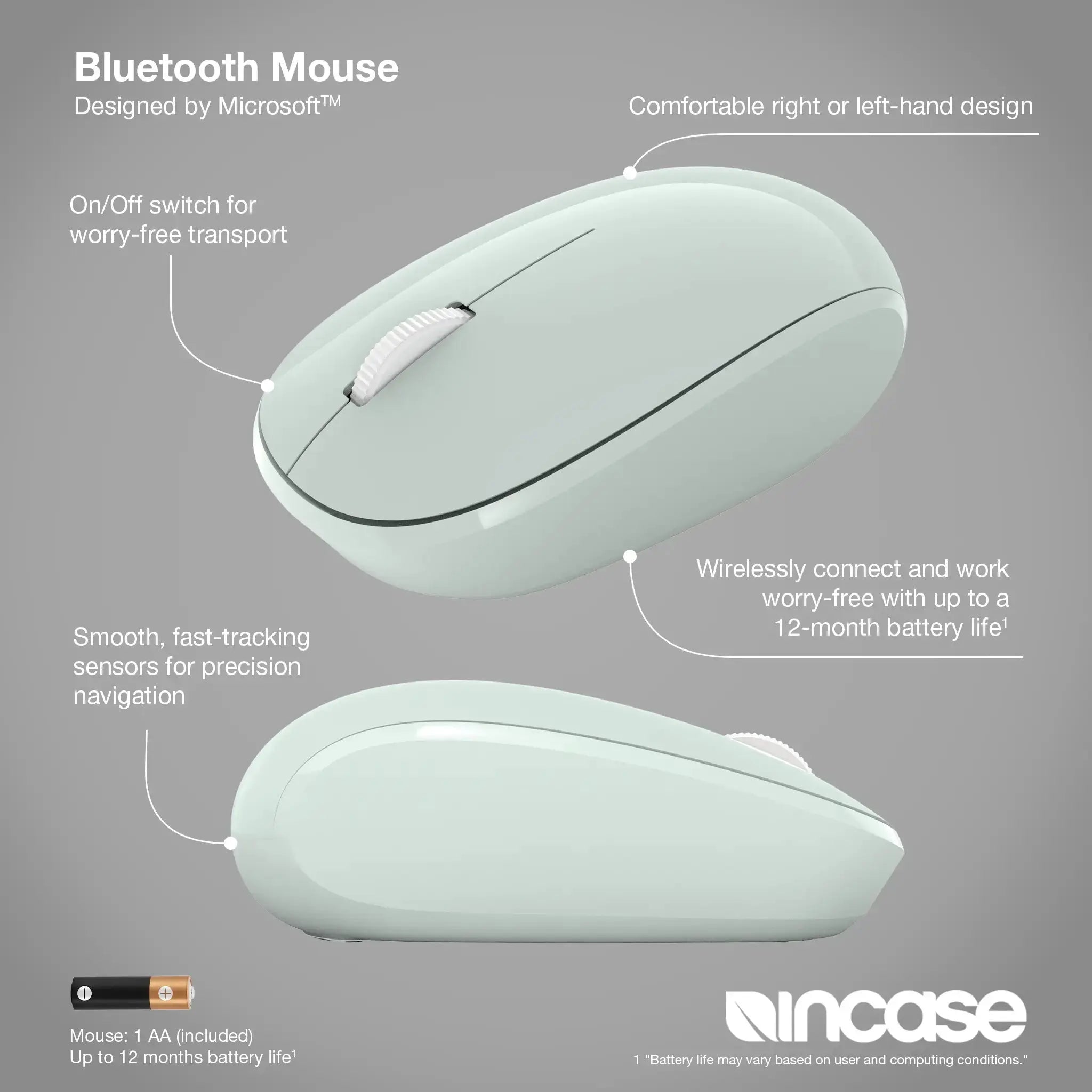 Bluetooth Mouse Incase-Microsoft