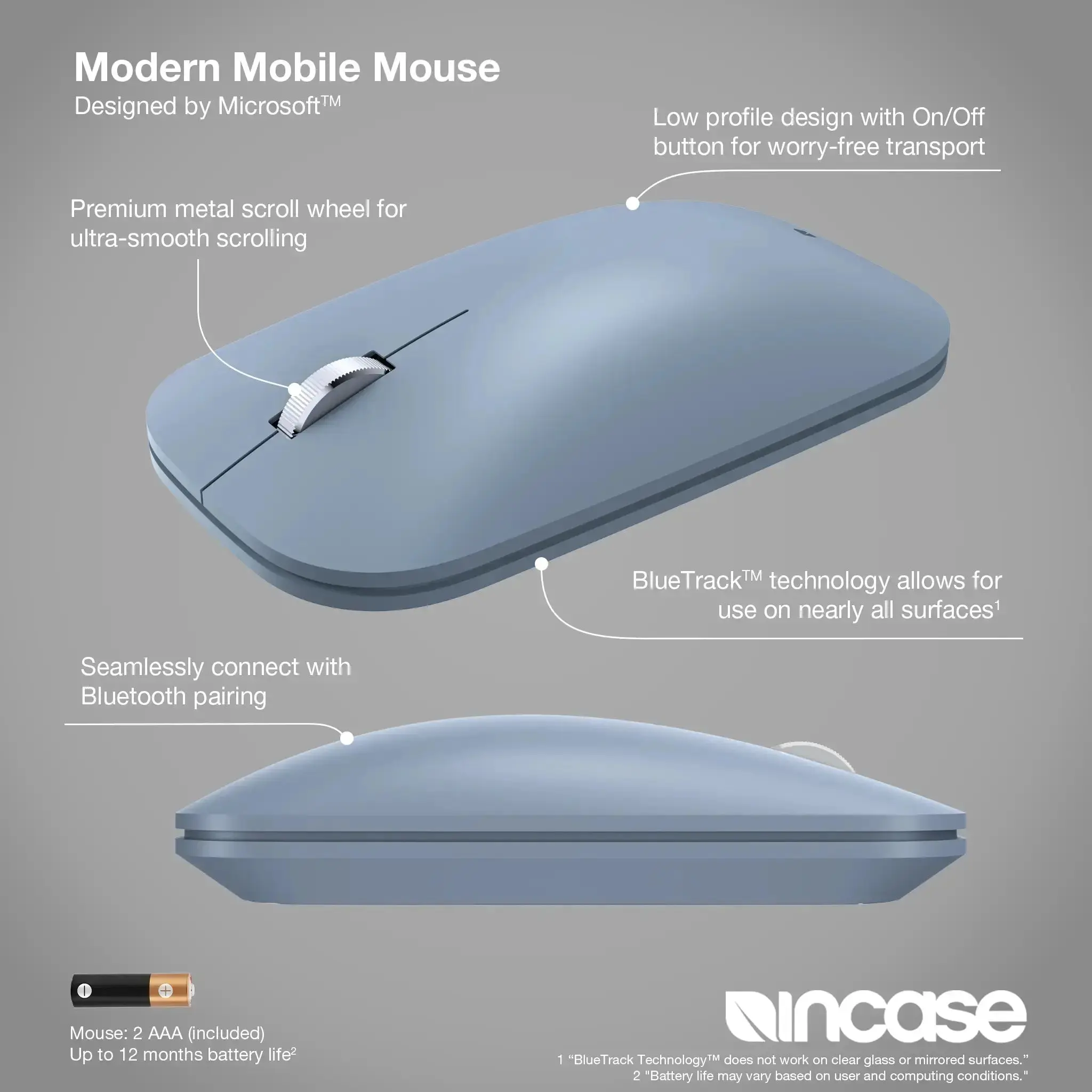 Modern Mobile Mouse Incase-Microsoft