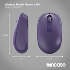 Wireless Mobile Mouse 1850 Incase-Microsoft