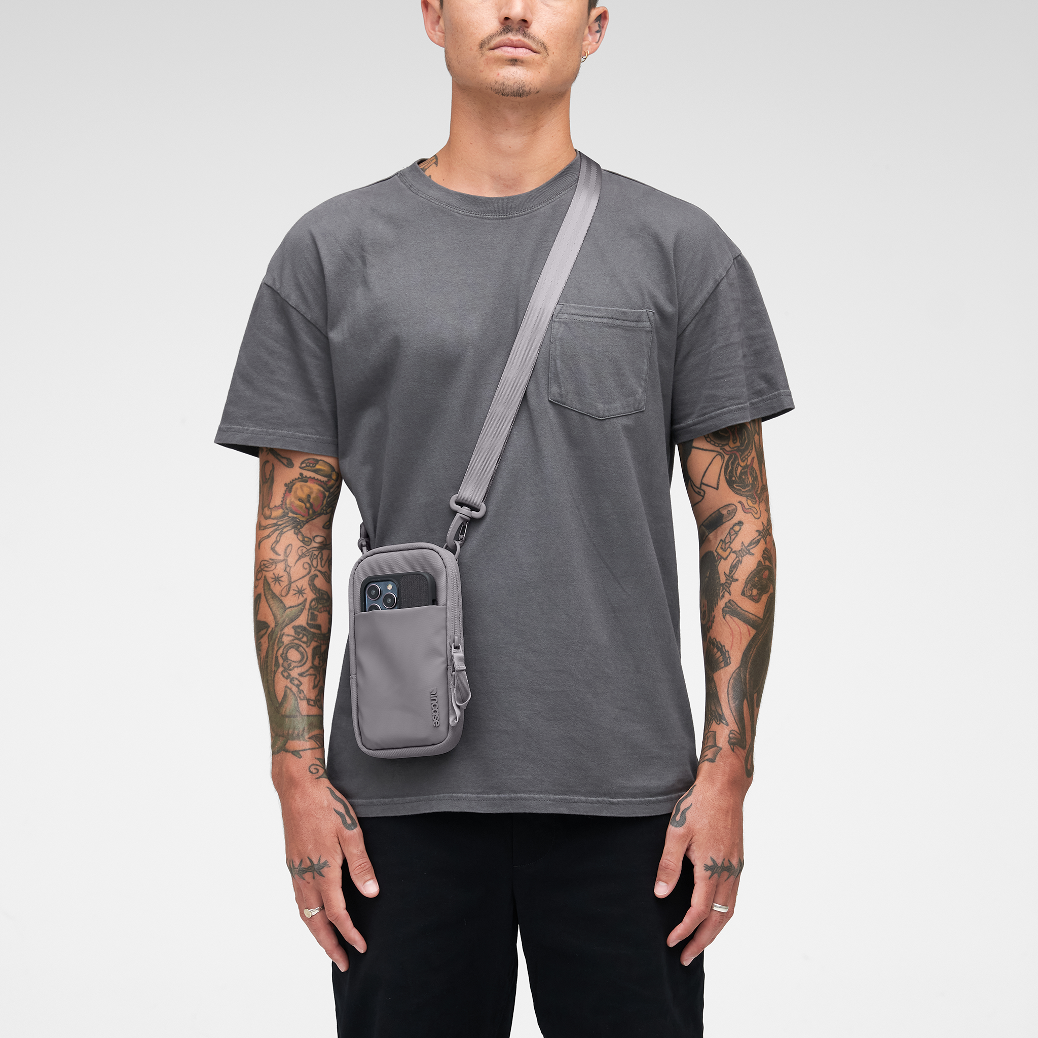 A.R.C. Small Crossbody Bag With ReSpun 100% Recycled Polyester - Incase.com