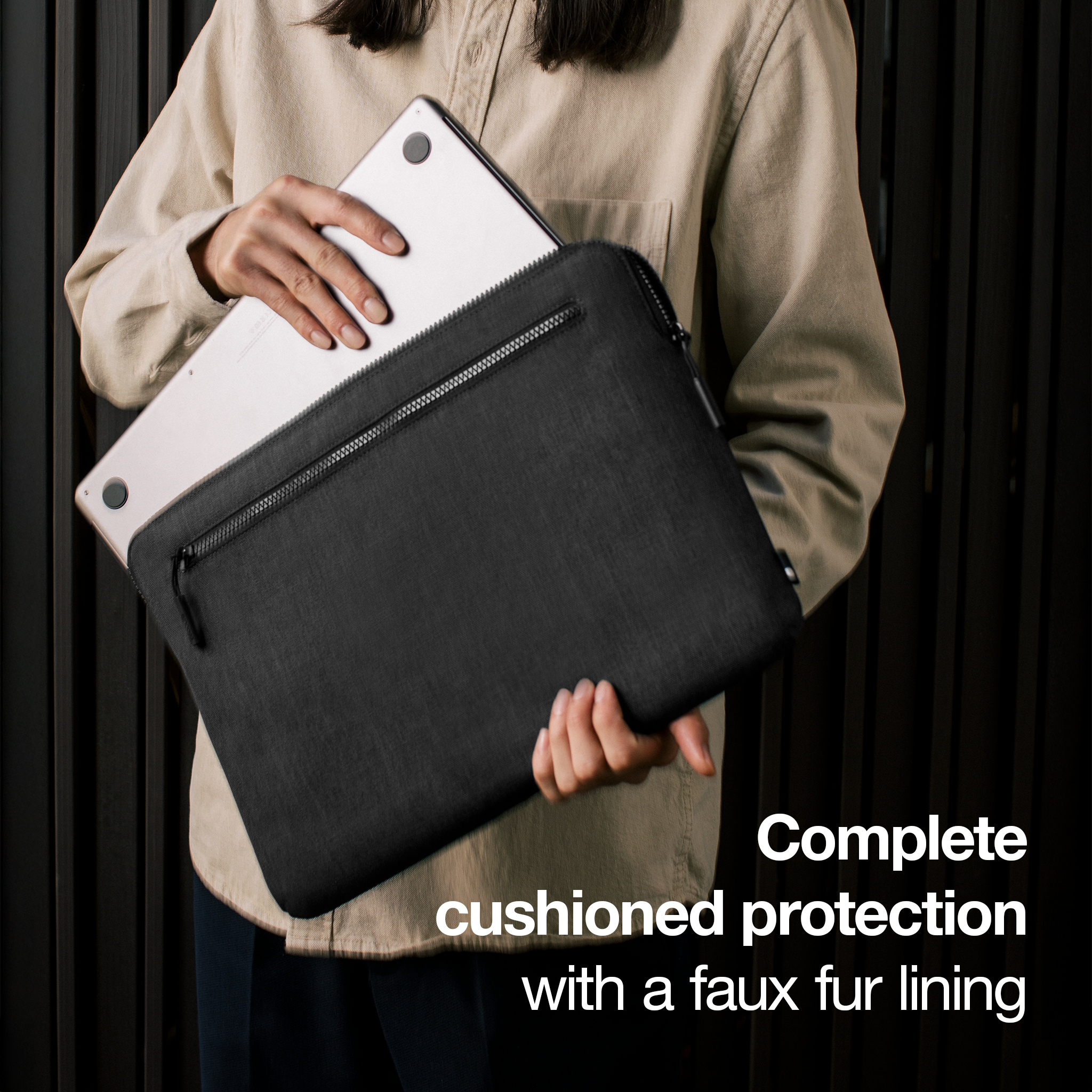 Compact Sleeve with Woolenex for 14" MacBook Pro (M1-M4, 2021-2024) |