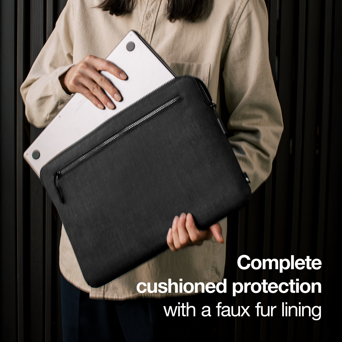 Compact Sleeve with Woolenex for 14" MacBook Pro (M1-M4, 2021-2024) |