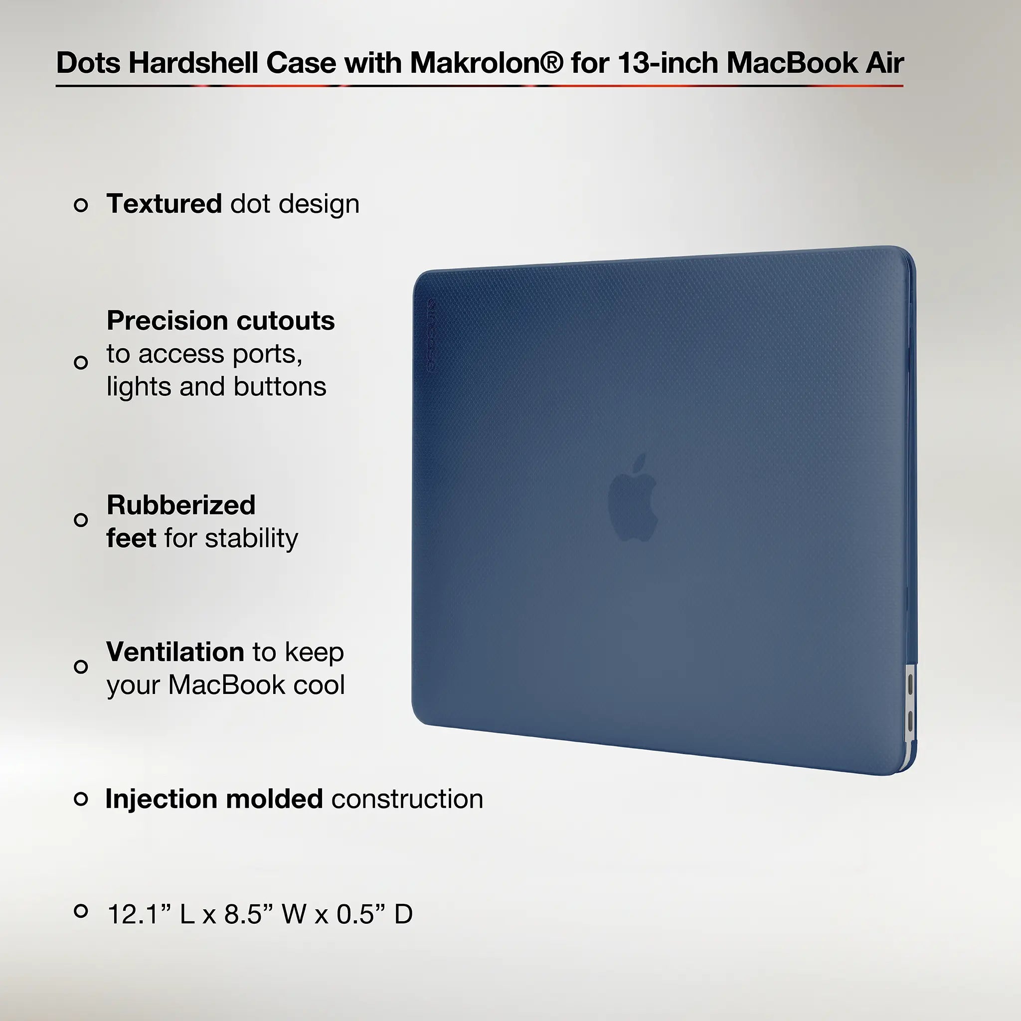 Dots Hardshell Case with Makrolon® for 13-inch MacBook Air (Retina, 2018-2019) |