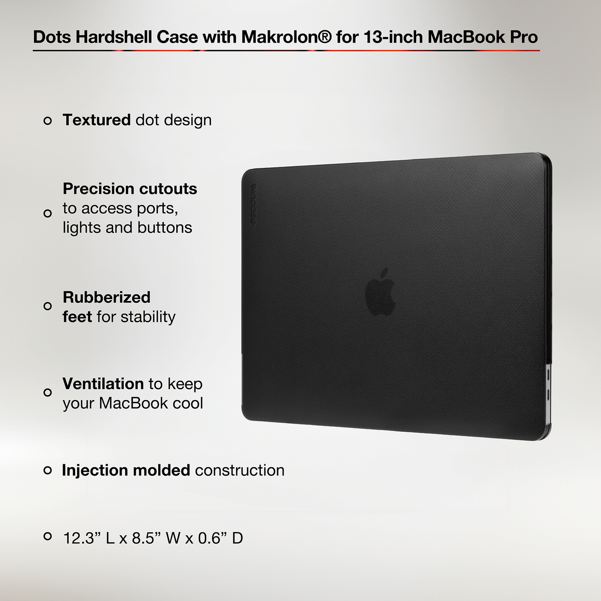 Dots Hardshell Case with Makrolon® for 13-inch MacBook Pro (M1/M2, 2020-2022) |