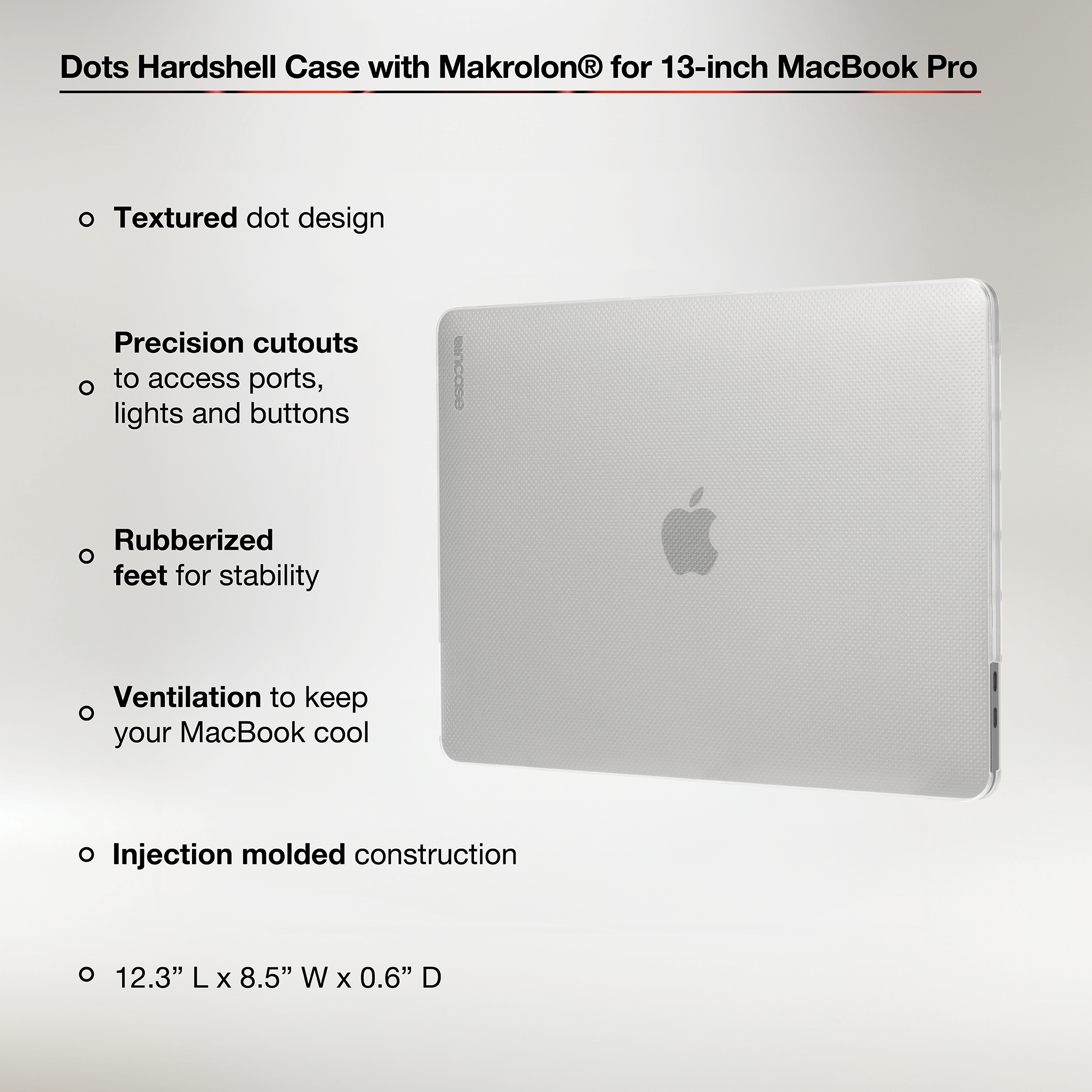 Dots Hardshell Case with Makrolon® for 13-inch MacBook Pro (M1/M2, 2020-2022) |