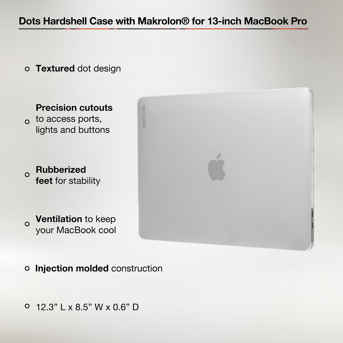 Dots Hardshell Case with Makrolon® for 13-inch MacBook Pro (M1/M2, 2020-2022) |