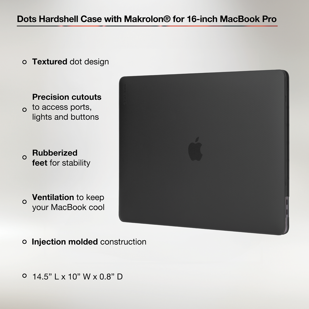 Dots Hardshell Case with Makrolon® for 16-inch MacBook Pro (2019) |