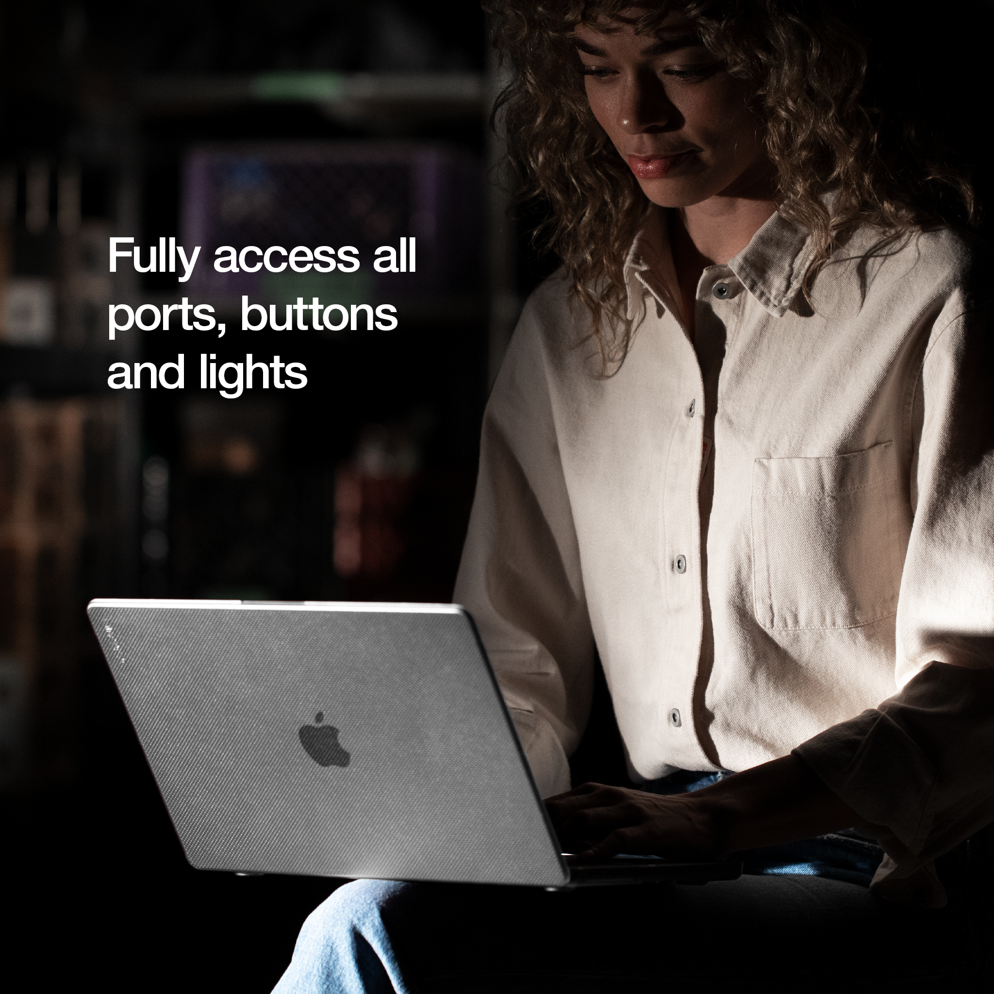 Dots Hardshell Case with Makrolon® for 14-inch MacBook Pro (M1-M4, 2021-2024) |