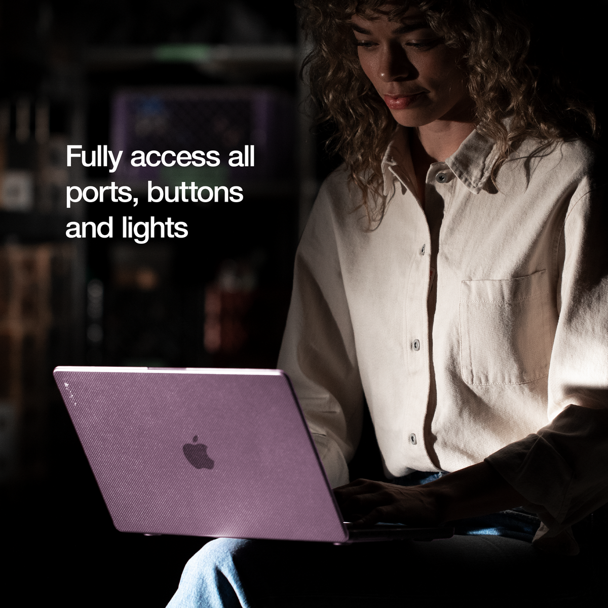 Dots Hardshell Case with Makrolon® for 14-inch MacBook Pro (M1-M4, 2021-2024) |