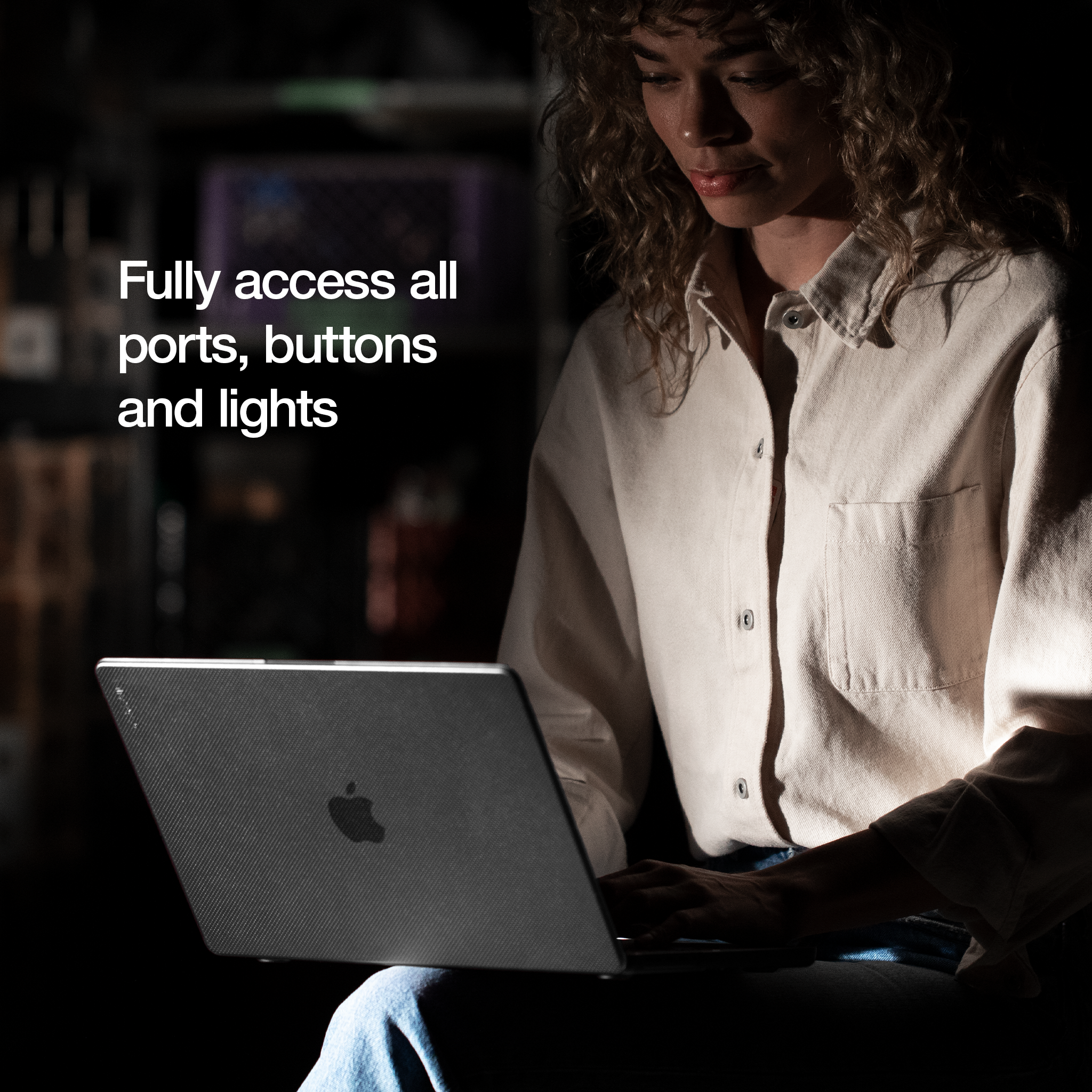 Dots Hardshell Case with Makrolon® for 16-inch MacBook Pro (M1-M4, 2021-2024) |