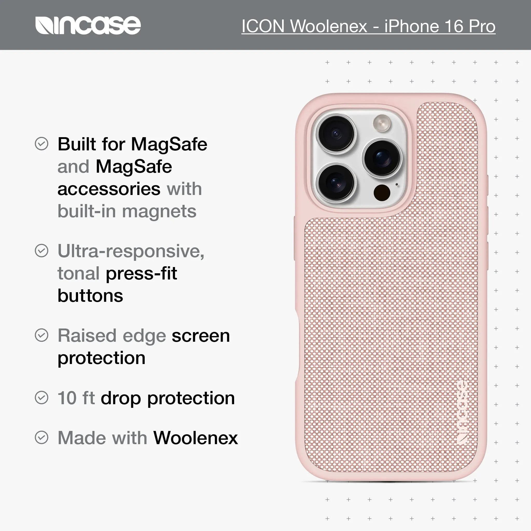 ICON Case with MagSafe for iPhone 16 Pro Incase