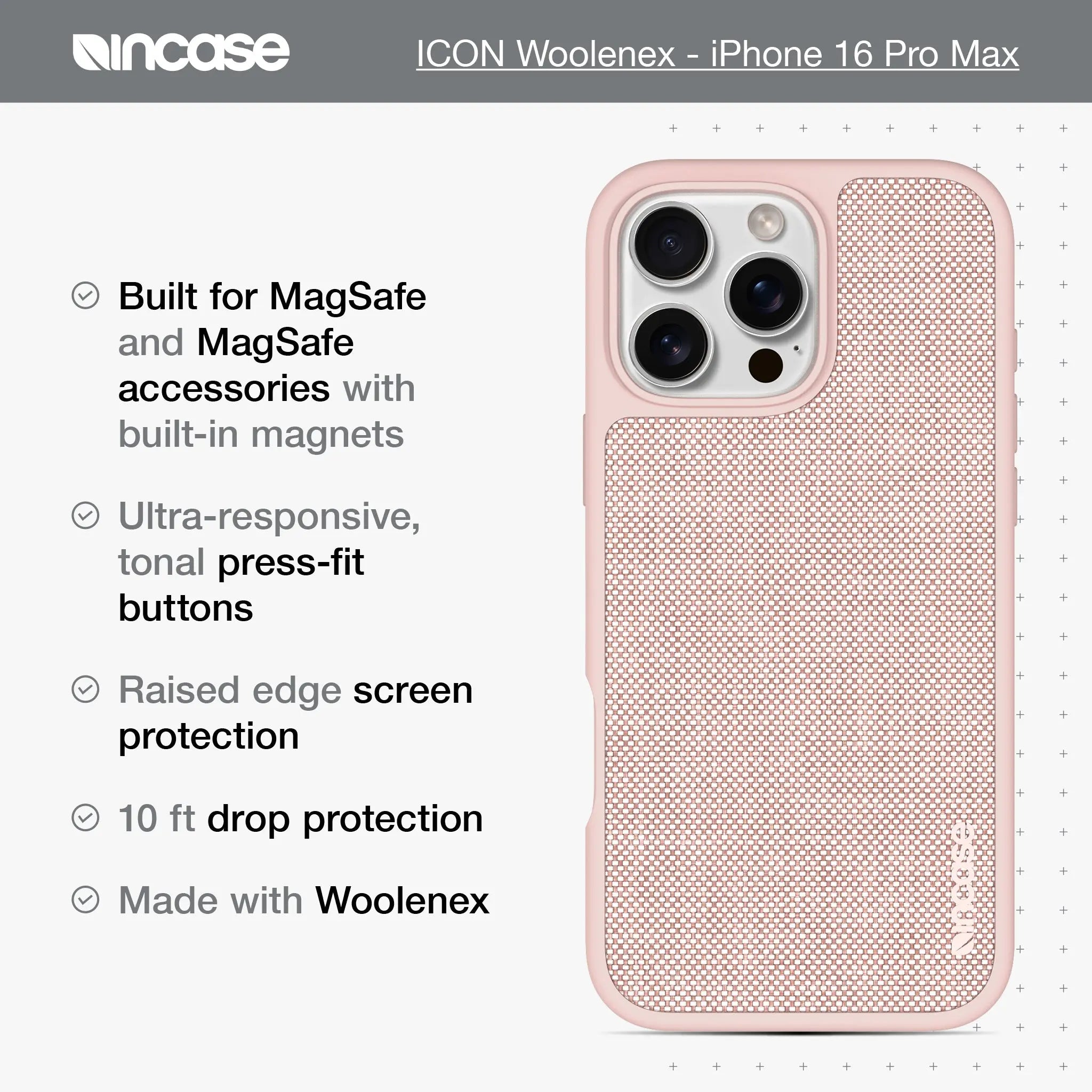 ICON Case with MagSafe for iPhone 16 Pro Max Incase