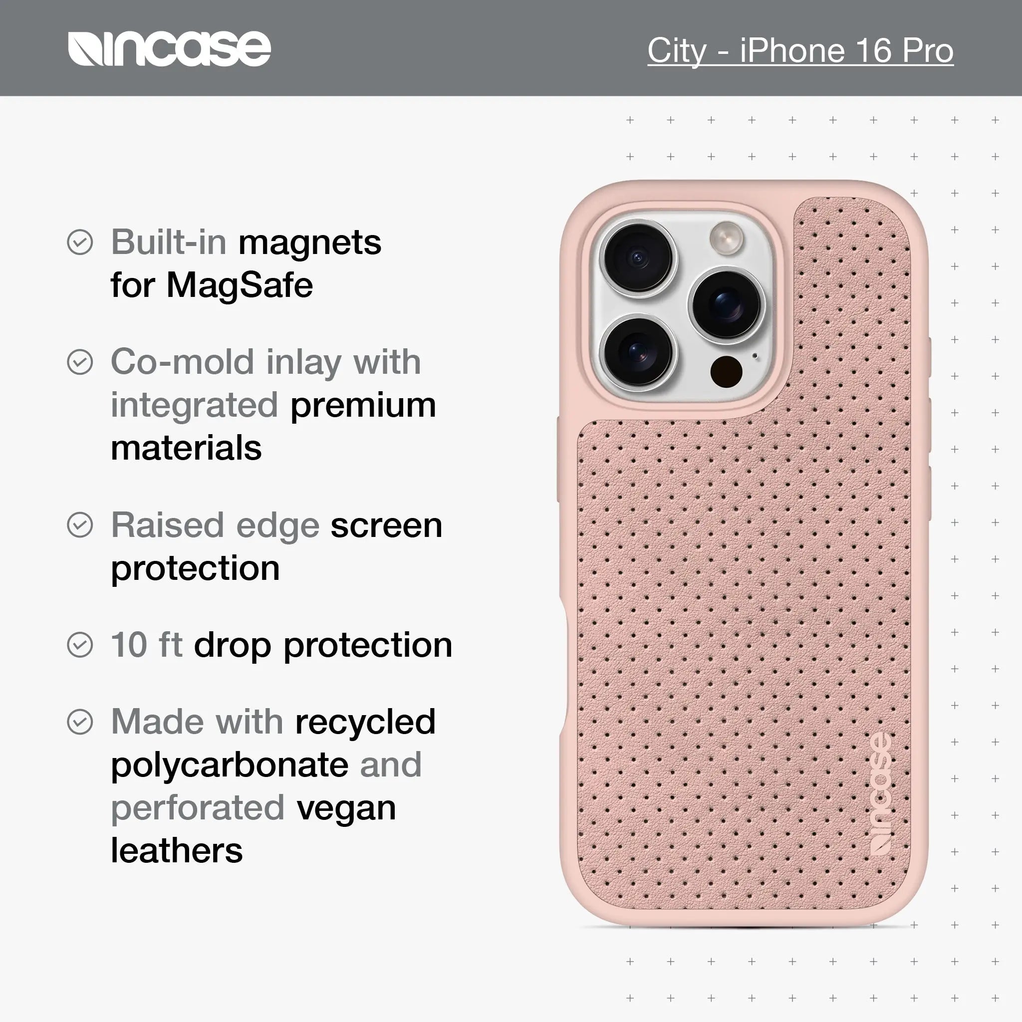City Case with MagSafe for iPhone 16 Pro Incase