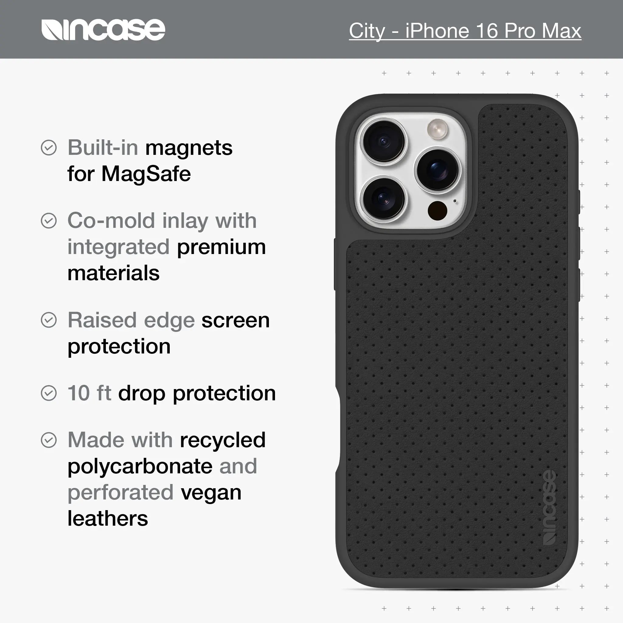 City Case with MagSafe for iPhone 16 Pro Max Incase
