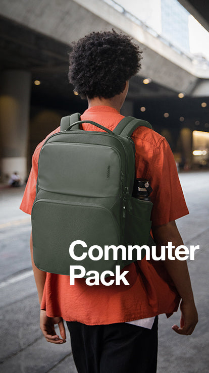 Person wearing A.R.C. Commuter Pack