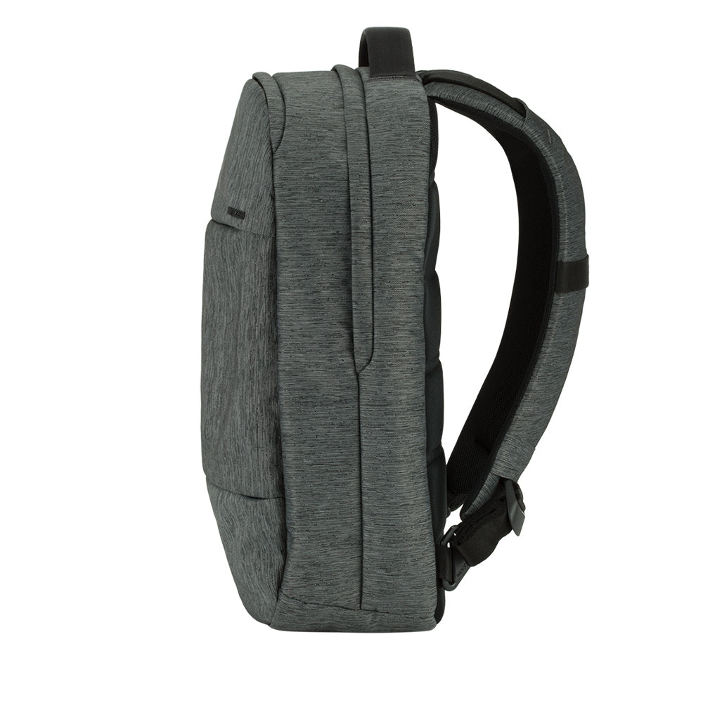 Heather Black | City Compact Backpack - Heather Black