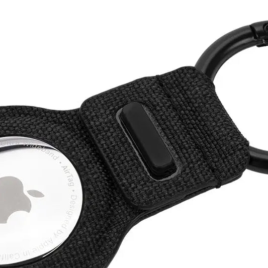 Graphite | Woolenex Key Clip for AirTag - Graphite