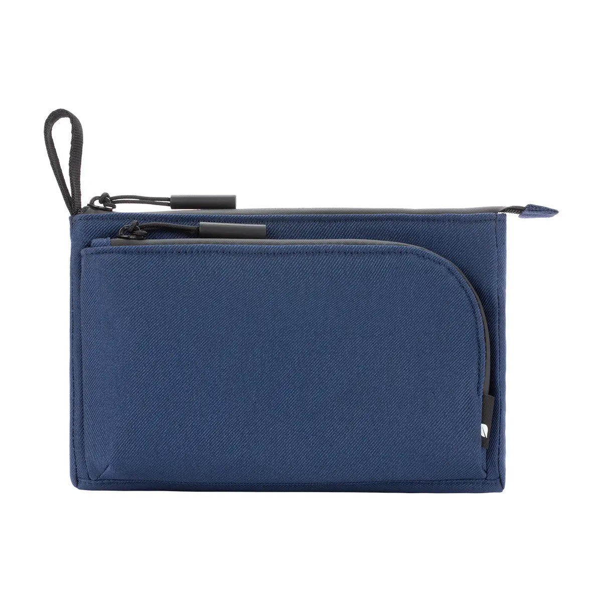 Navy | Facet Accessory Organizer in Recycled Twill - Navy