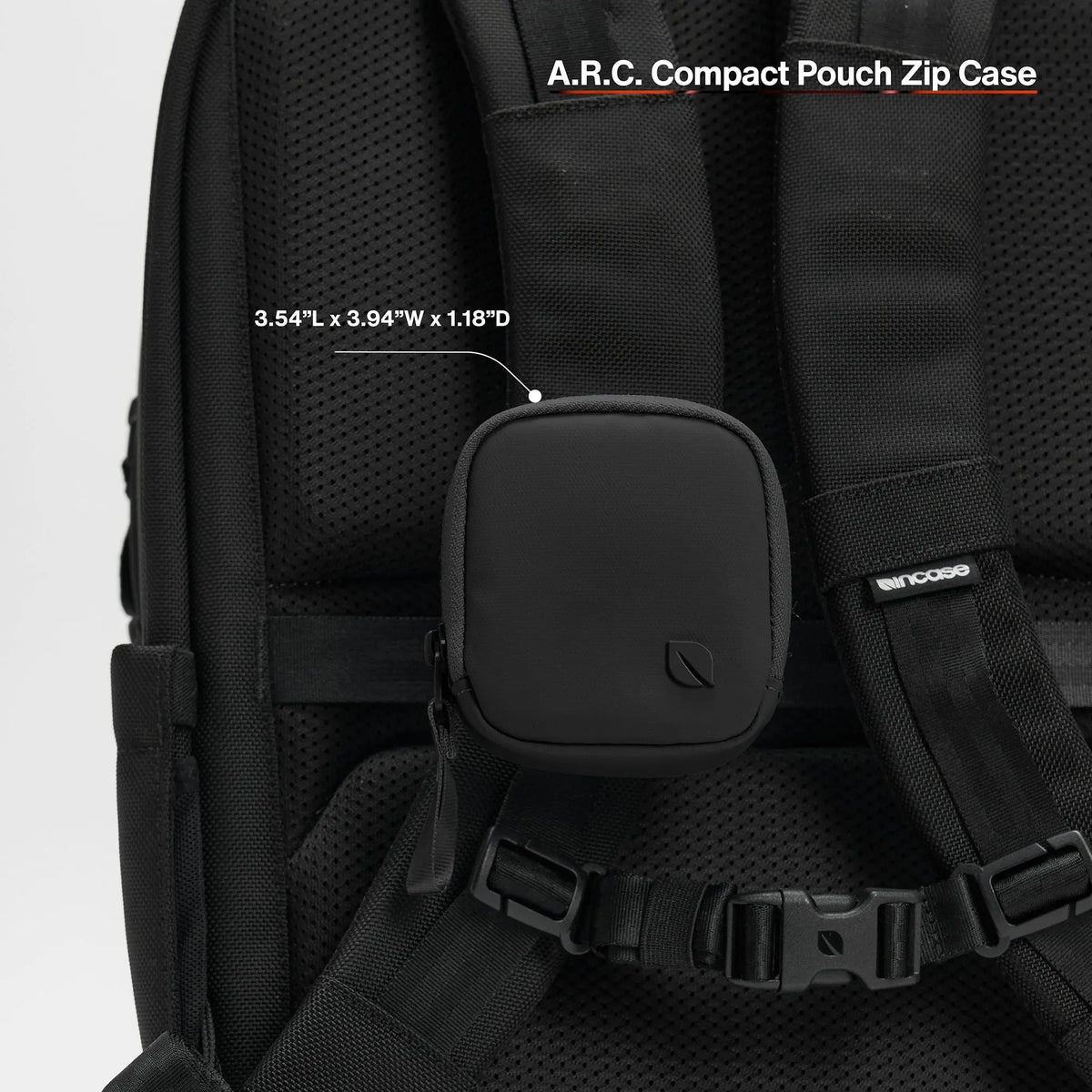 A.R.C. Compact Pouch With ReSpun 100% Recycled Polyester - Incase.com
