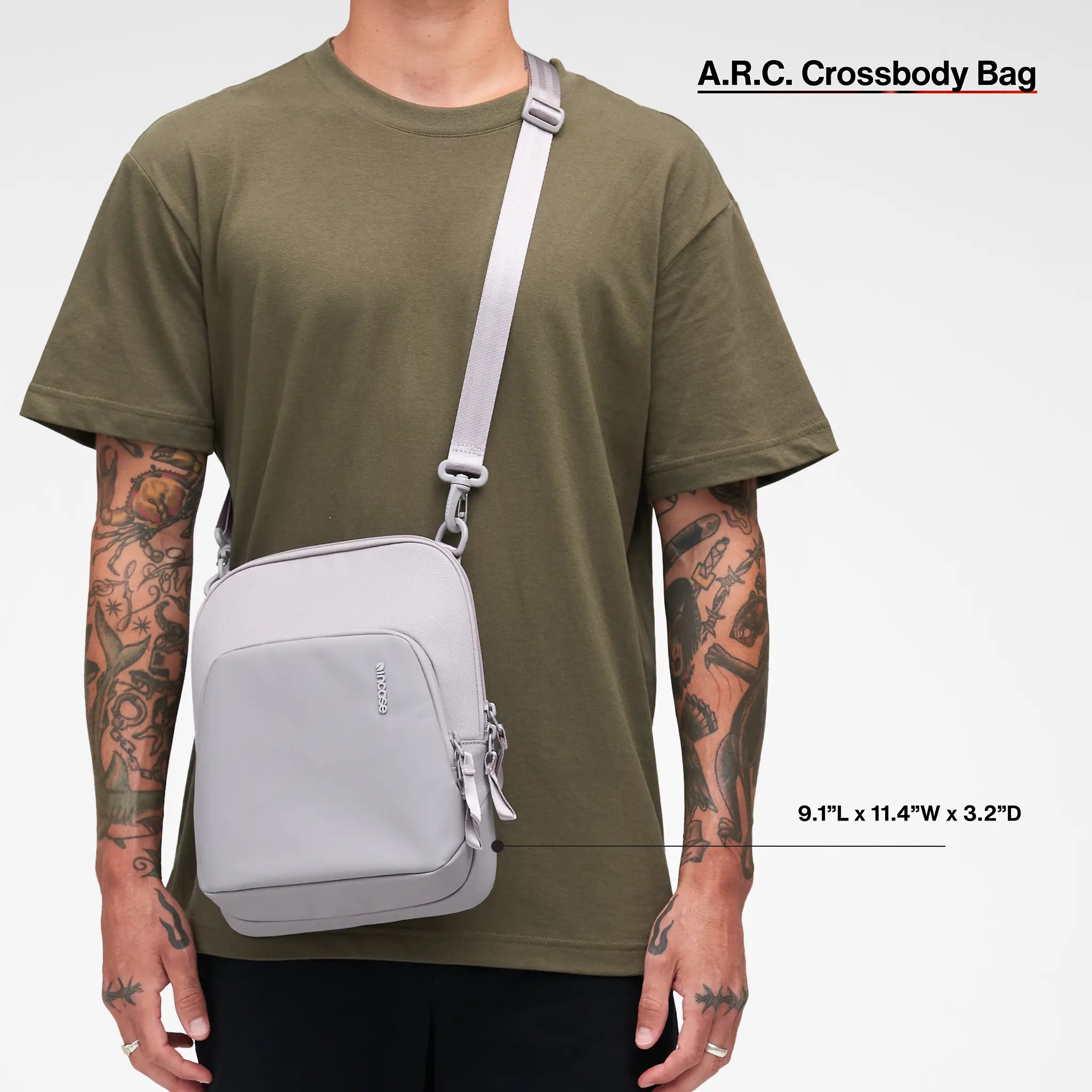 A.R.C. Crossbody Bag With ReSpun 100% Recycled Polyester | 