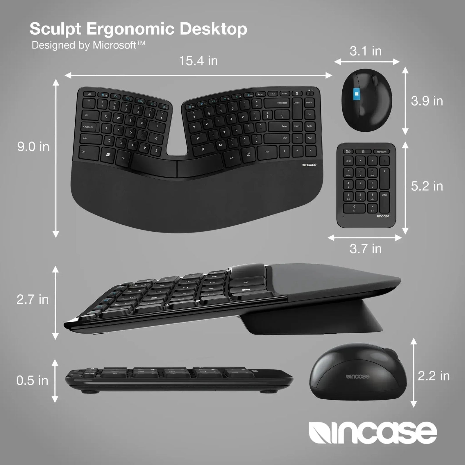 Sculpt Ergonomic Desktop Designed by Microsoft - Incase.com