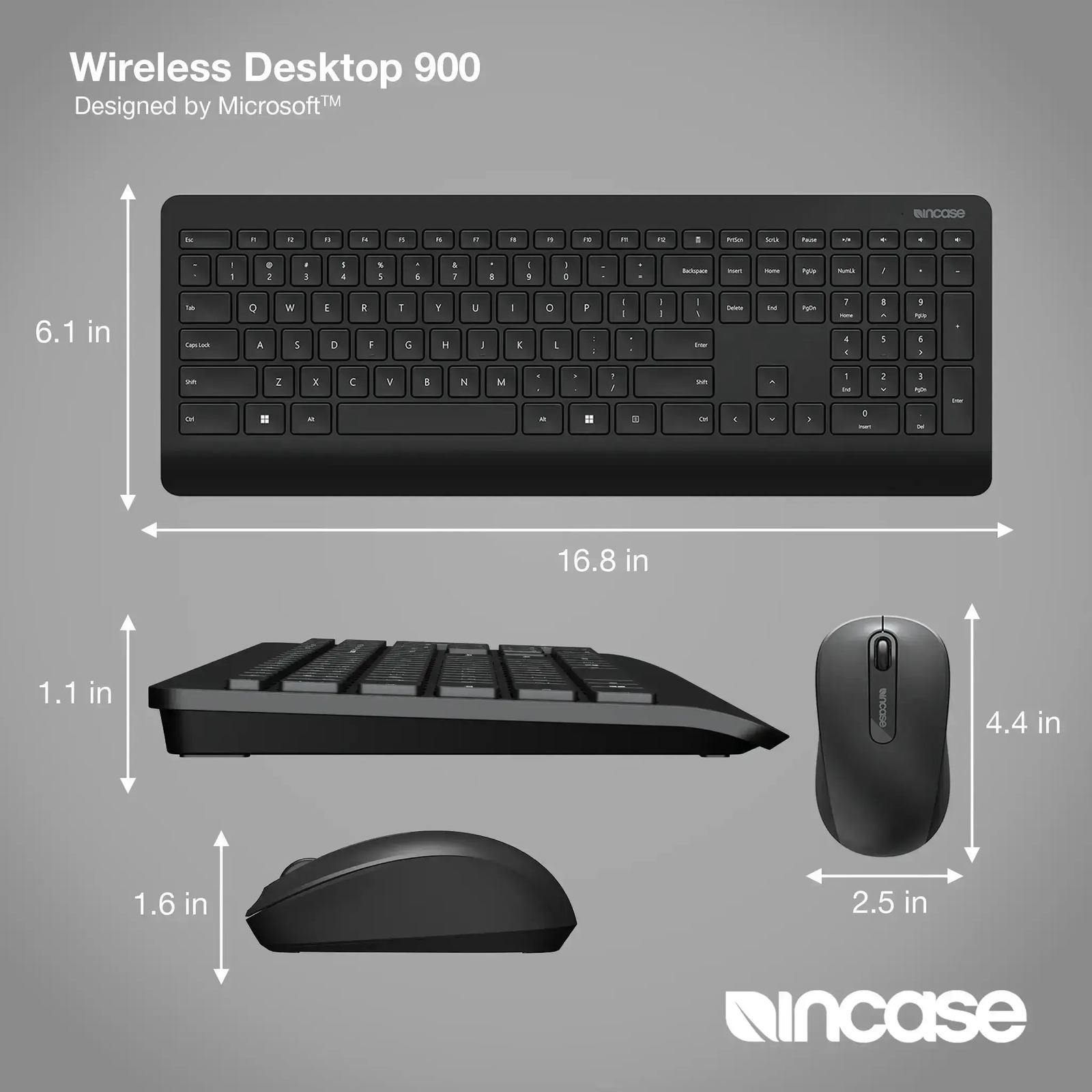 Incase Designed by Microsoft Desktop Collection