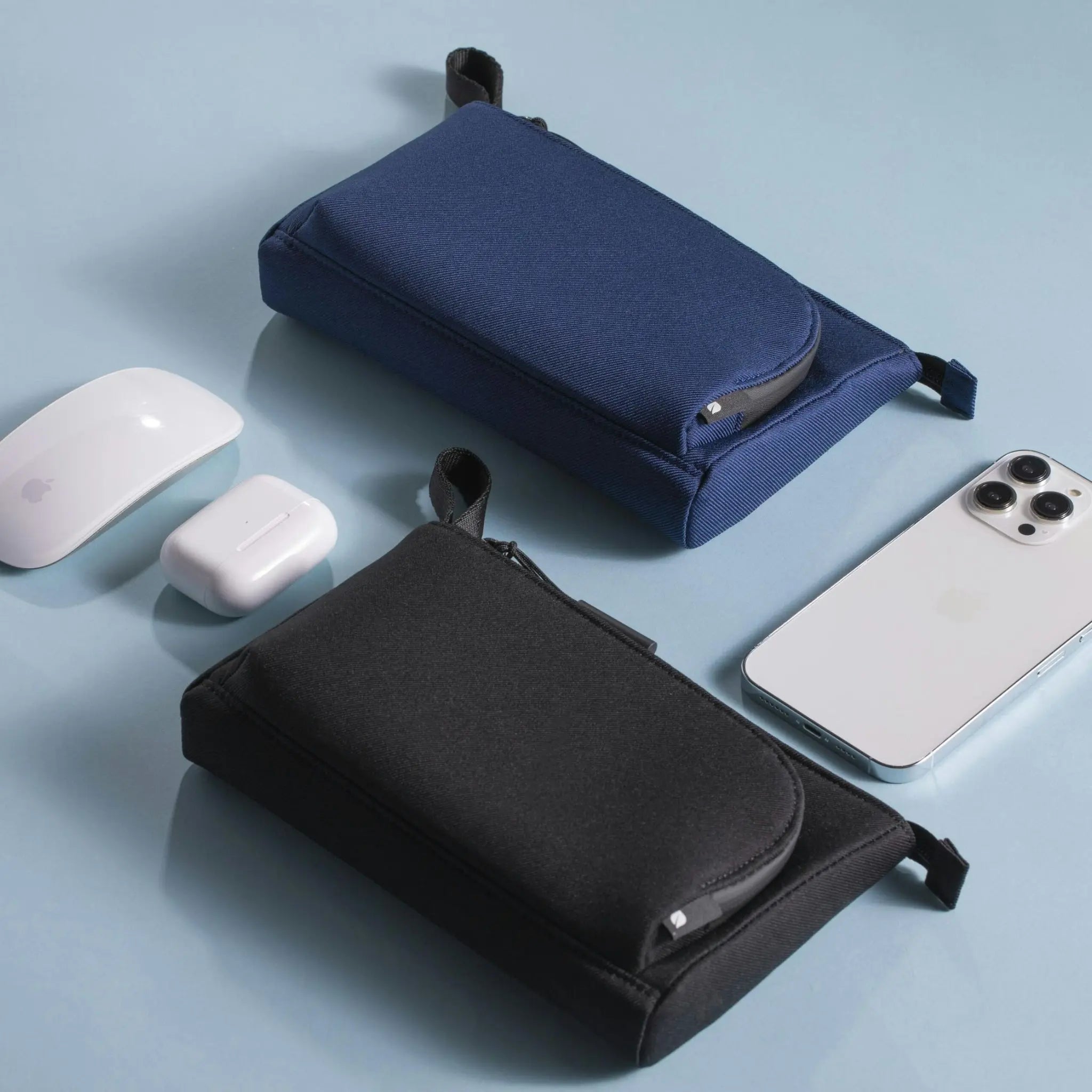 Facet Accessory Organizer in Recycled Twill Incase