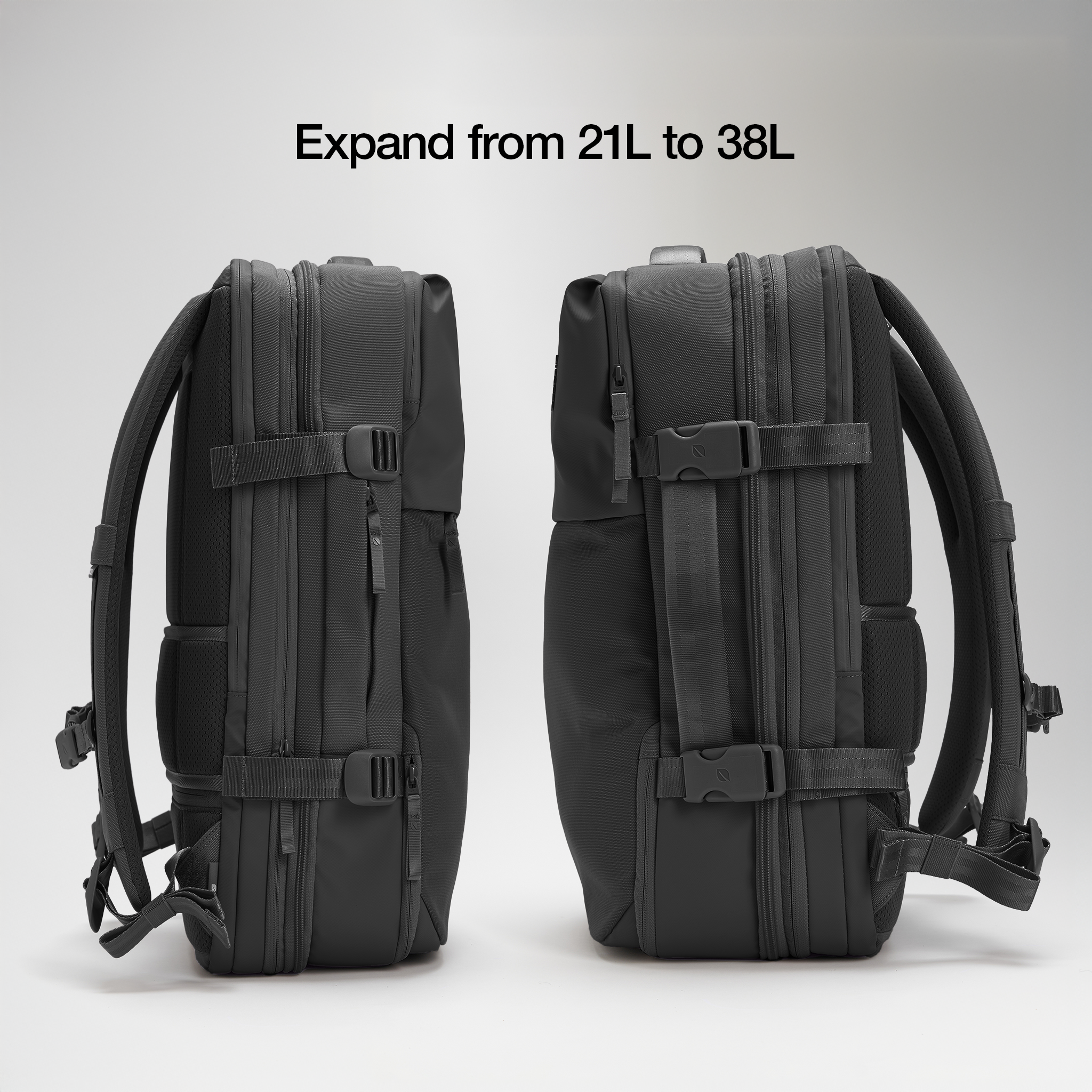 最新モデル With Pack Travel A.R.C. ReSpun 38L Polyester Recycled 100% バッグ
