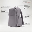 A.R.C. Daypack With ReSpun 100% Recycled Polyester 24L | 