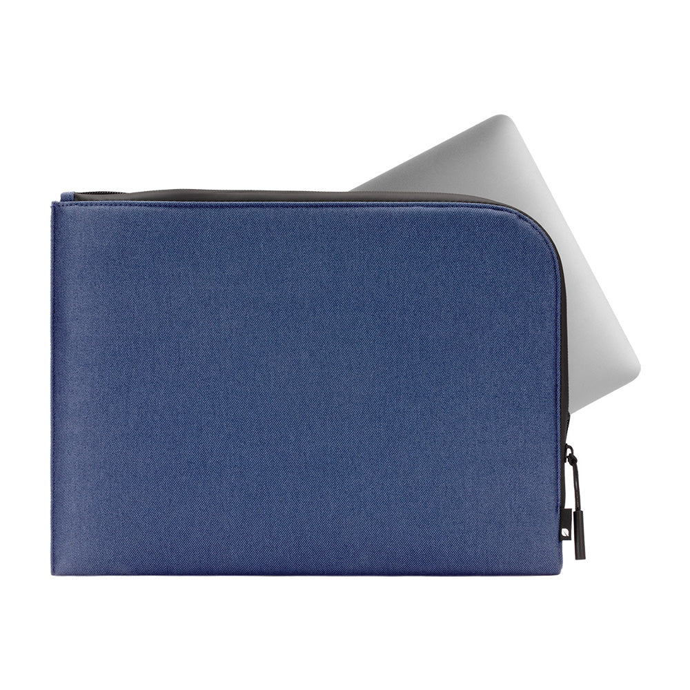 Navy | Facet Sleeve with Recycled Twill for MacBook Pro (16-inch & 15-inch, 2019) - Navy