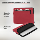 Compact Sleeve with Flight Nylon for 14" MacBook Pro (M1-M4, 2021-2024) | 