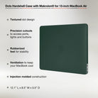 Dots Hardshell Case with Makrolon® for 13-inch MacBook Air (Retina, 2018-2019) | 