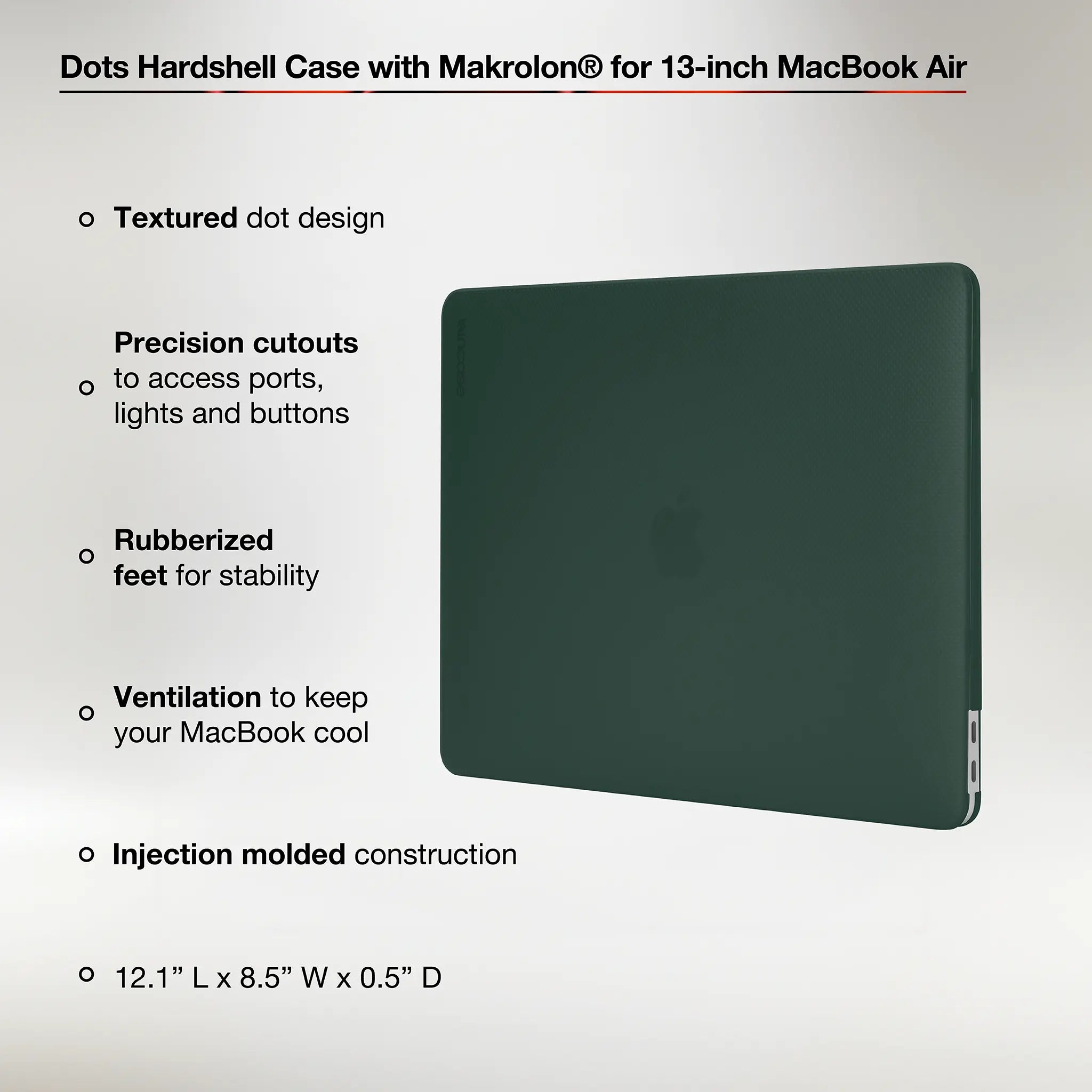 Dots Hardshell Case with Makrolon® for 13-inch MacBook Air (Retina, 2018-2019) | 