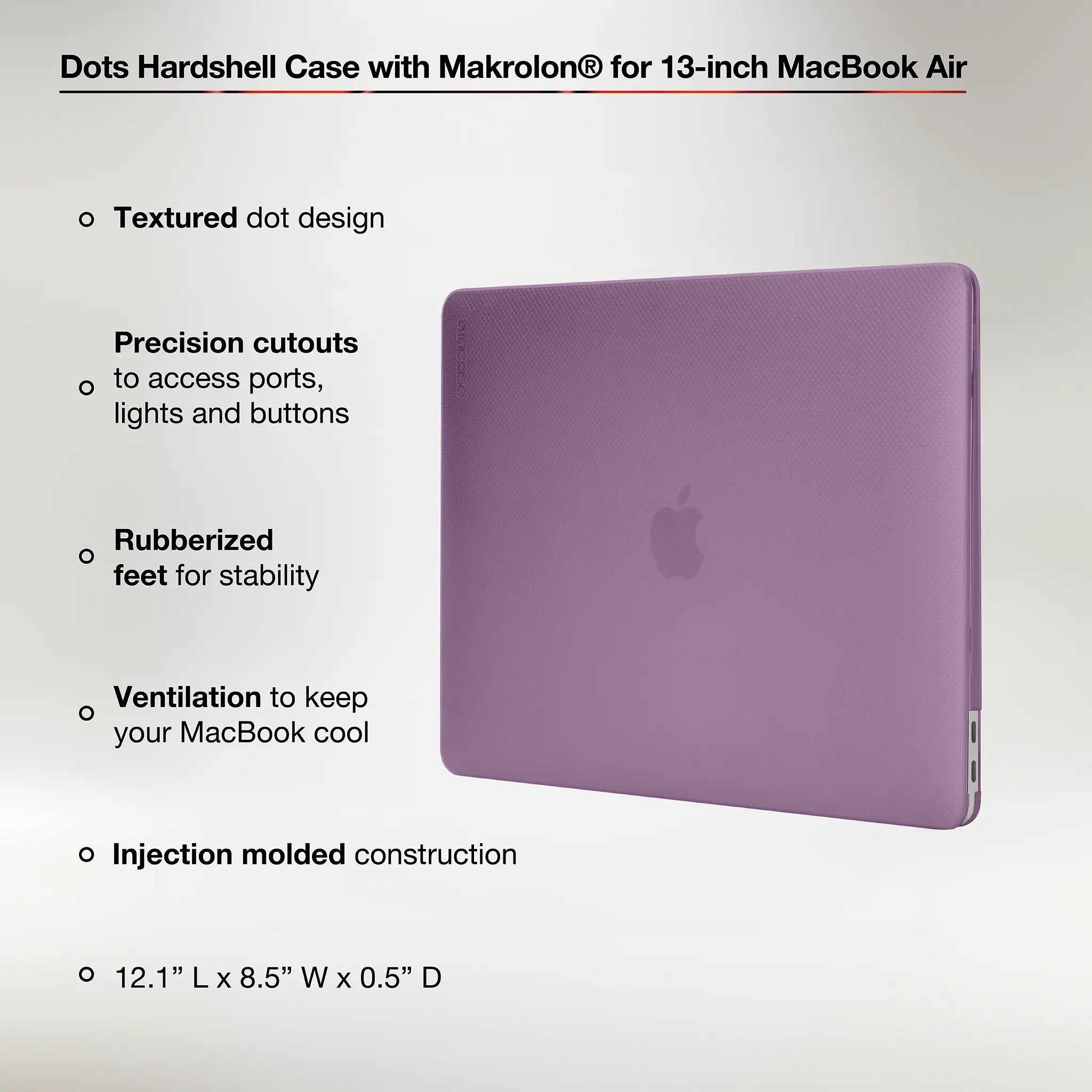 Dots Hardshell Case with Makrolon® for 13-inch MacBook Air (Retina, 2018-2019) | 