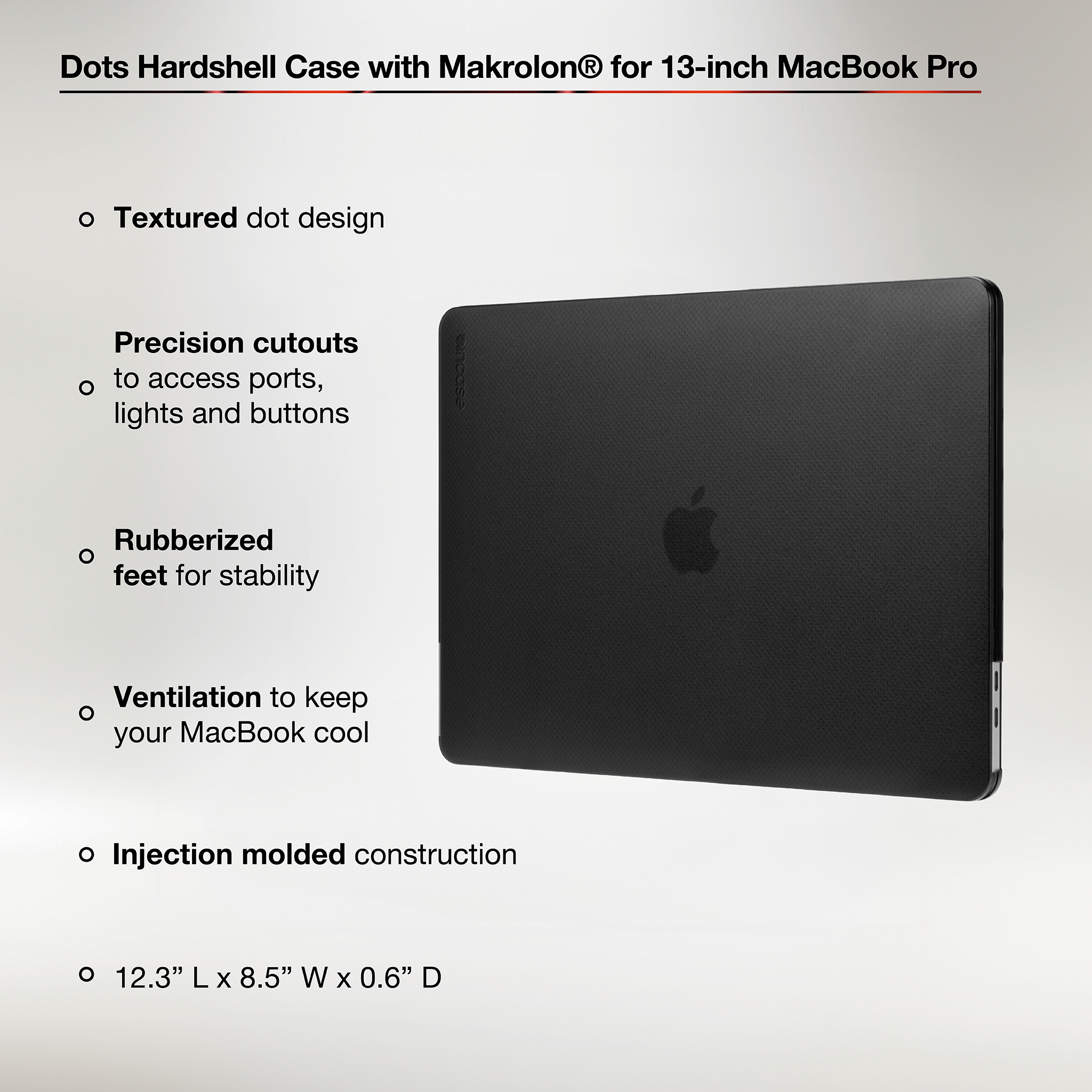 Dots Hardshell Case with Makrolon® for 13-inch MacBook Pro Dots Hardshell Case with Makrolon® for 13-inch MacBook Pro