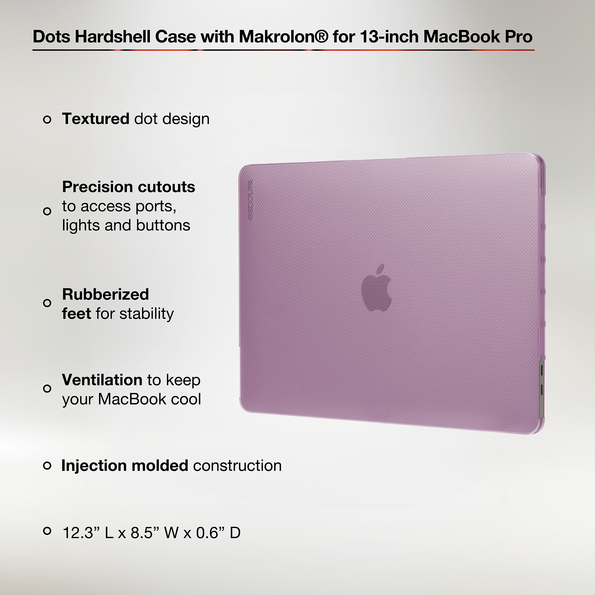 Dots Hardshell Case with Makrolon® for 13-inch MacBook Pro Dots Hardshell Case with Makrolon® for 13-inch MacBook Pro