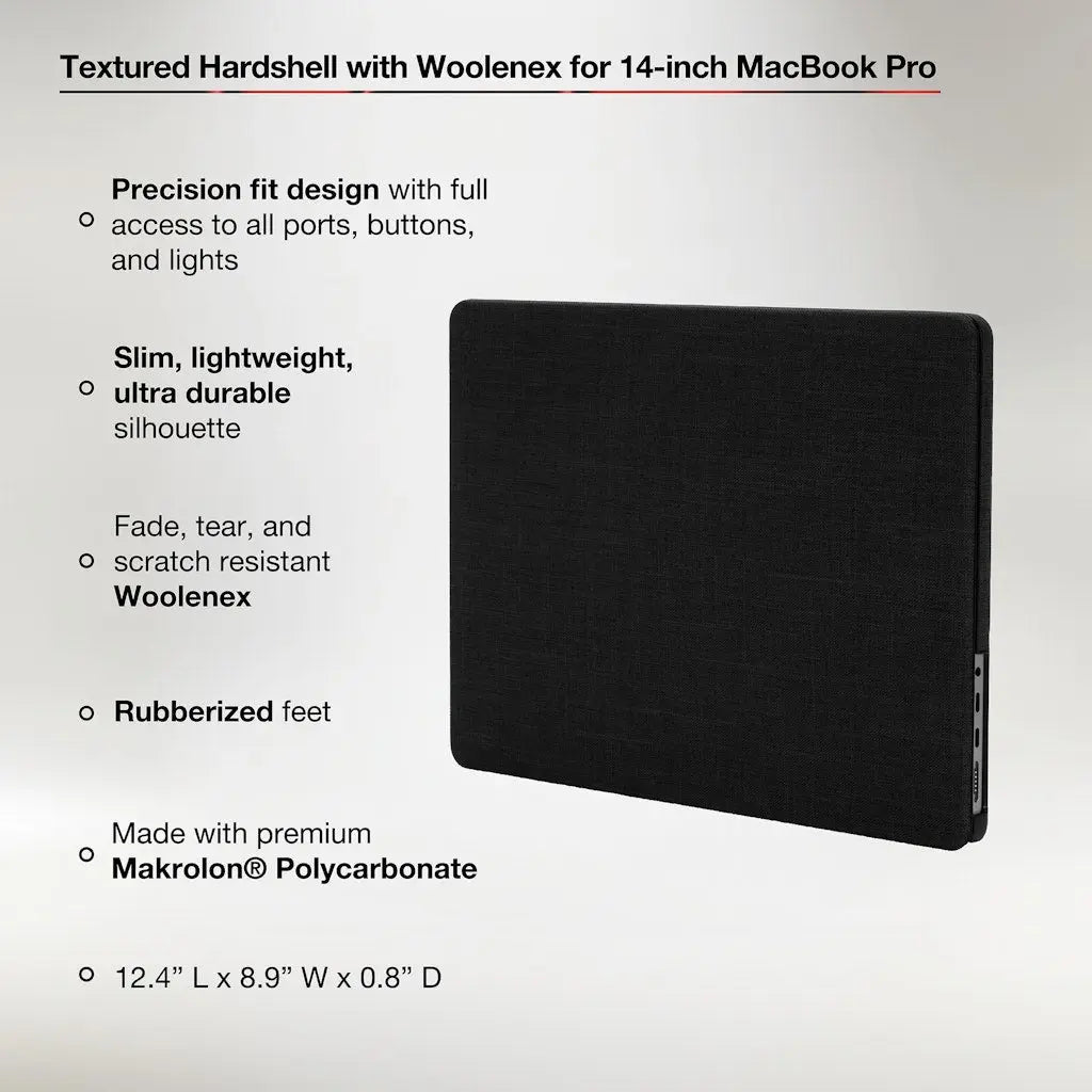 Incase Textured Hardshell with Woolenex for MacBook Pro 14" | 