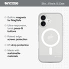 Slim Case with MagSafe for iPhone 16 Incase