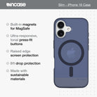 Slim Case with MagSafe for iPhone 16 Incase