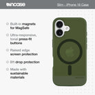 Slim Case with MagSafe for iPhone 16 Incase