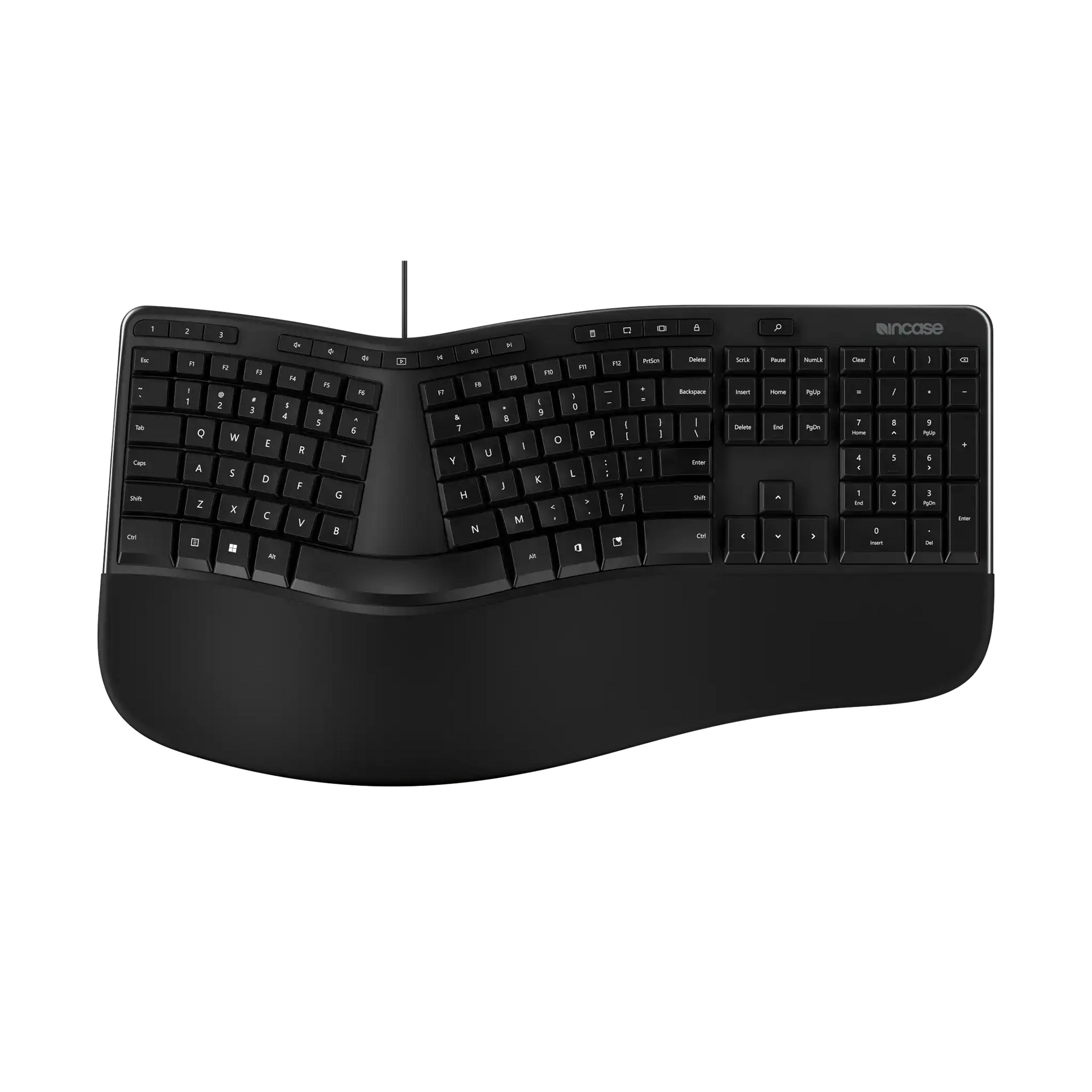 Ergonomic Computer Keyboard Tilt Stand And Wrist Rest, With Storage Space Storing