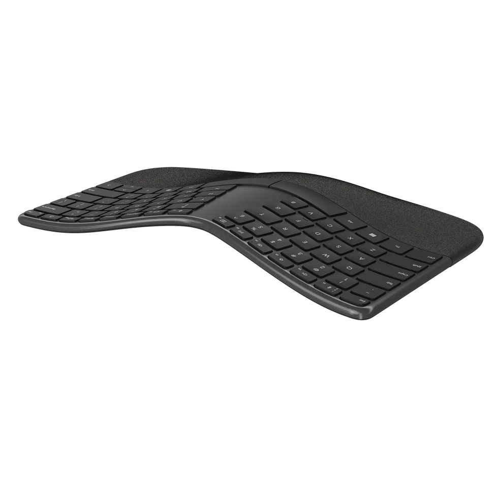Compact Ergonomic Keyboard Designed by Microsoft