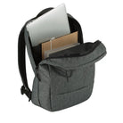 Heather Black | City Compact Backpack - Heather Black