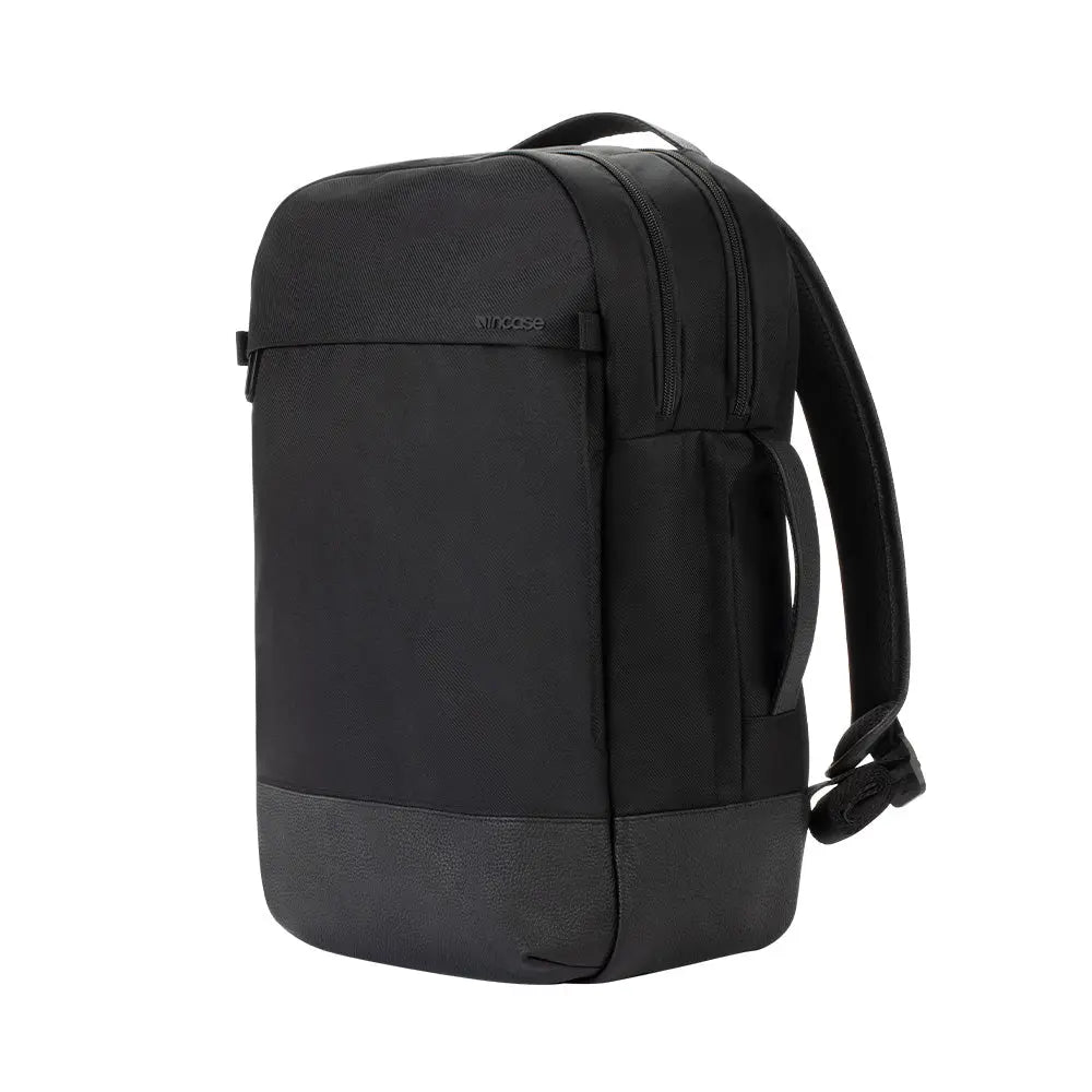 Twill & Leather Backpack