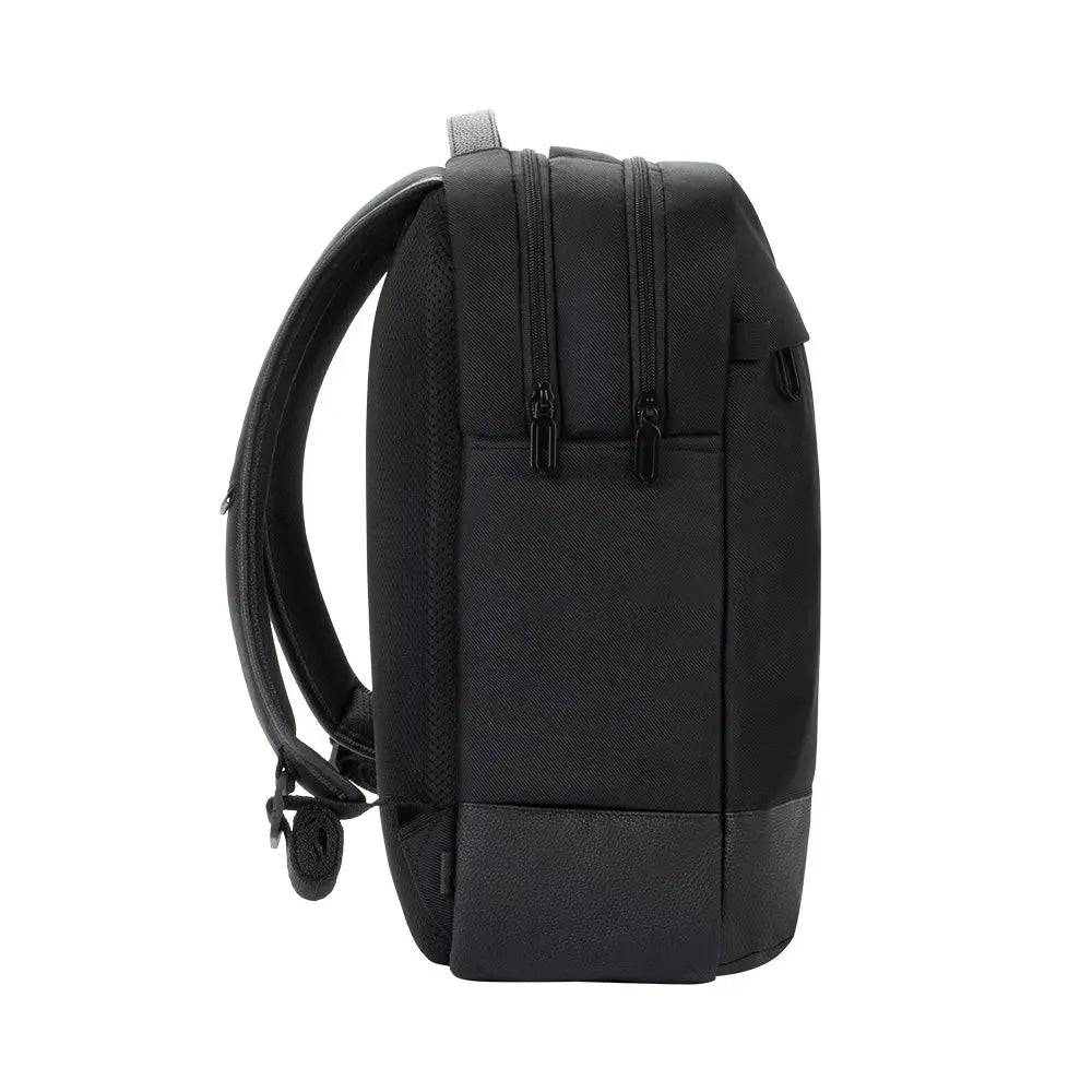 Twill & Leather Backpack