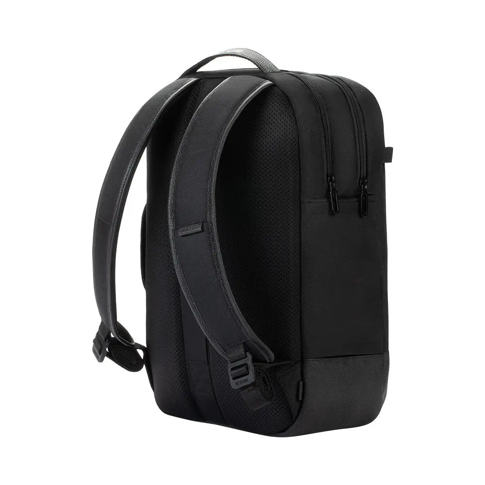 Twill & Leather Backpack –