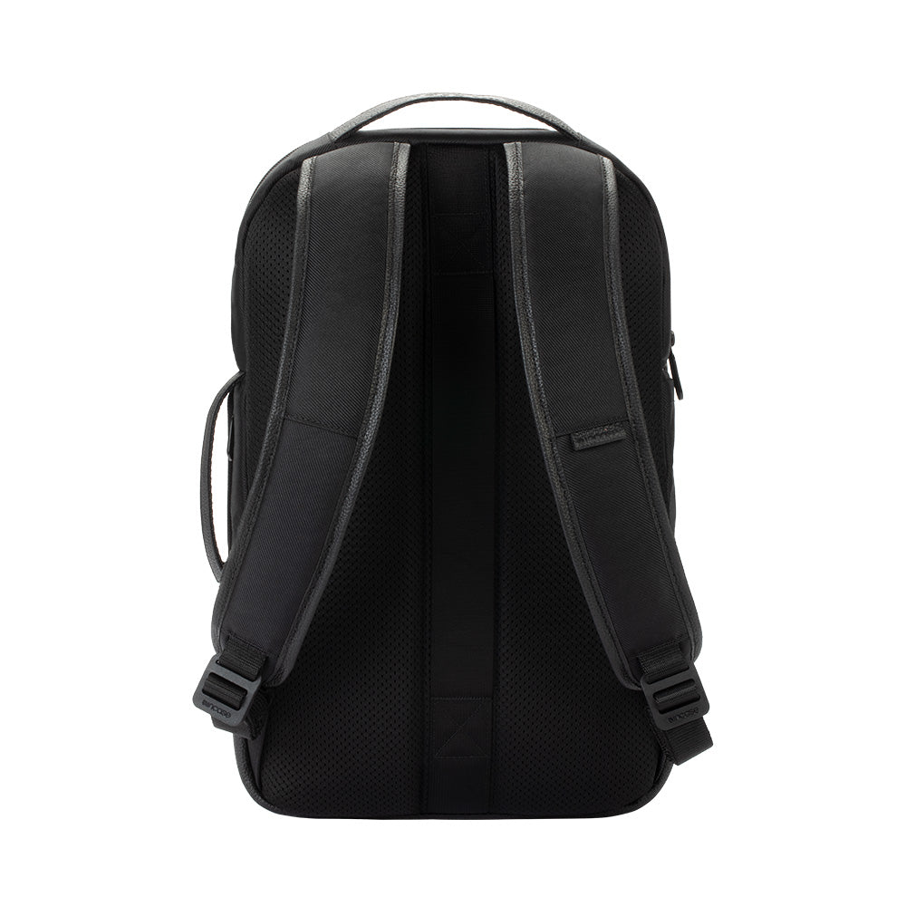 Twill & Leather Backpack –