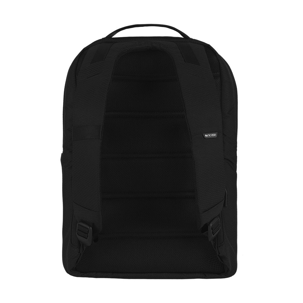 Black | City Backpack with Diamond Ripstop - Black