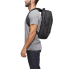 Heather Black | City Compact Backpack - Heather Black